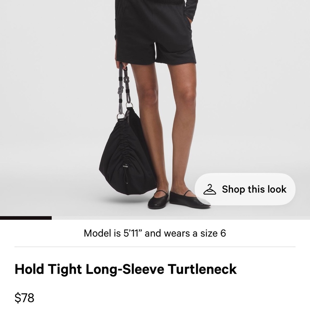 lululemon athletica hold tight  Long-Sleeve Turtleneck